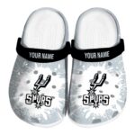 personalized san antonio spurs splash art clog best selling