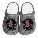 personalized san diego state aztecs cracked ground texture clog best selling