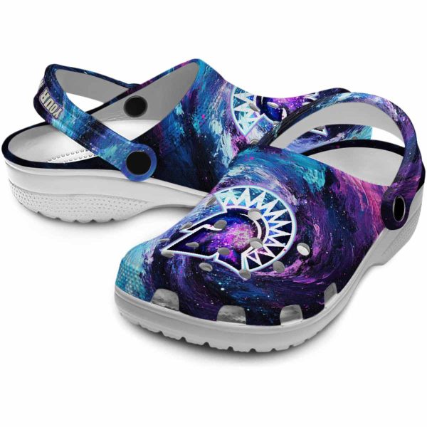 personalized san jose state spartans galaxy swirl clog high quality