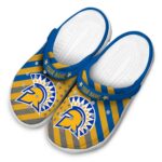 personalized san jose state spartans star spangled graphic clog best selling