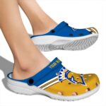 personalized san jose state spartans striped accents clog best selling