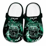 personalized saskatchewan roughriders gothic skull clog best selling