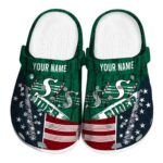 personalized saskatchewan roughriders star spangled side pattern clog best selling
