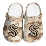 personalized seattle kraken desert camo clog best selling