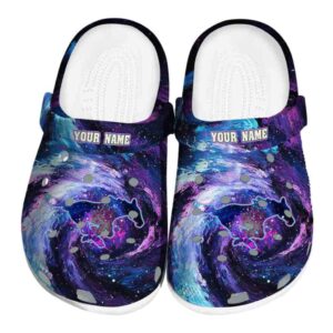 personalized smu mustangs galaxy swirl clog best selling