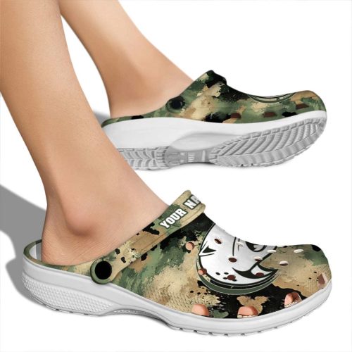 personalized south alabama jaguars camouflage craze clog fashion forward
