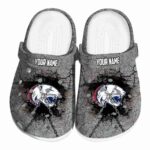 personalized south alabama jaguars cracked ground texture clog best selling