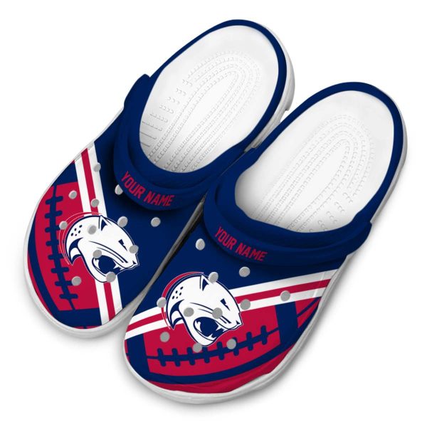 personalized south alabama jaguars football motif clog latest model