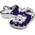 personalized south alabama jaguars zigzag paint burst clog best selling