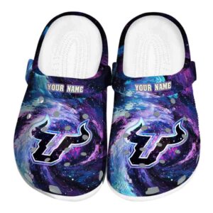 personalized south florida bulls galaxy swirl clog best selling