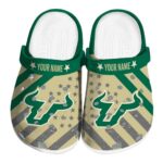 personalized south florida bulls star spangled graphic clog best selling