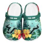 personalized south florida bulls tropical vibes clog best selling