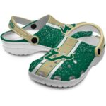 personalized south florida bulls vertical stripes clog best selling