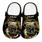 personalized southern miss golden eagles gothic skull clog best selling