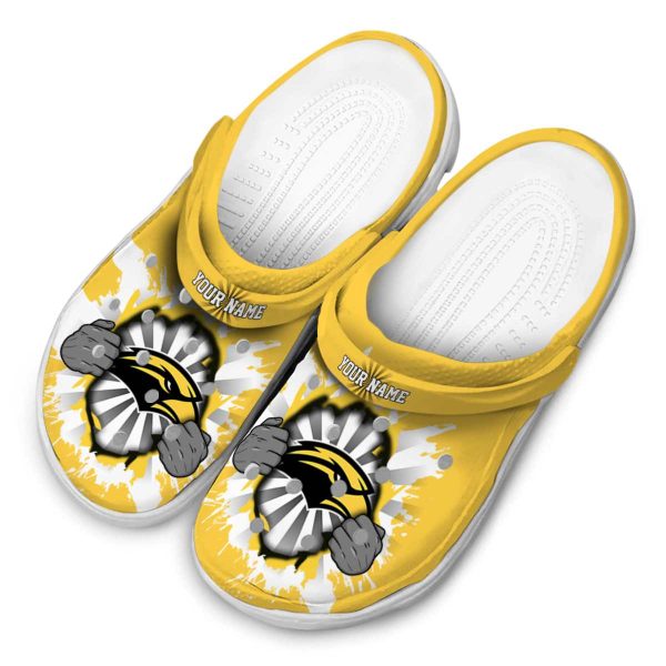 personalized southern miss golden eagles gripping hand clog latest model