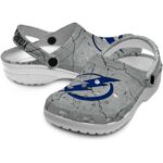 personalized tampa bay lightning cracked texture clog best selling