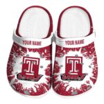 personalized temple owls splash art clog best selling