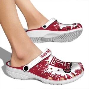 personalized temple owls splash art clog fashion forward