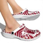 personalized temple owls zigzag paint burst clog best selling
