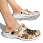 personalized texas state bobcats desert camo clog best selling