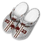 personalized texas state bobcats pinstripe pattern clog best selling