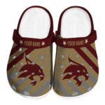 personalized texas state bobcats star spangled graphic clog best selling