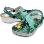 personalized texas state bobcats tropical vibes clog best selling