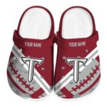 personalized troy trojans football motif clog best selling