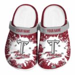 personalized troy trojans splash art clog best selling