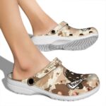 personalized tulane green wave desert camo clog best selling