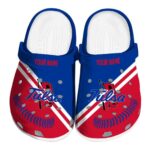 personalized tulsa golden hurricane baseball motif clog best selling