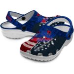 personalized tulsa golden hurricane star spangled side pattern clog best selling