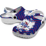 personalized tulsa golden hurricane zigzag paint burst clog best selling