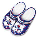 personalized tulsa golden hurricane zigzag paint burst clog best selling