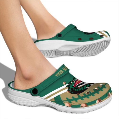 personalized uab blazers football motif clog fashion forward