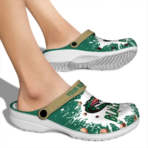 personalized uab blazers splash art clog fashion forward