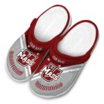 personalized umass minutemen baseball motif clog best selling