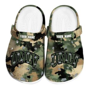 personalized unlv rebels camouflage craze clog best selling