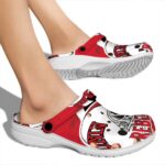 personalized unlv rebels football helmet clog best selling