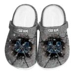 personalized utah state aggies cracked ground texture clog best selling