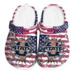 personalized utah state aggies freedom splinter clog best selling