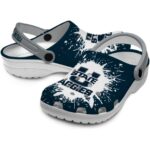 personalized utah state aggies splash art clog best selling