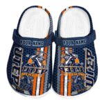 personalized utep miners contrasting stripes clog best selling