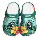 personalized utep miners tropical vibes clog best selling
