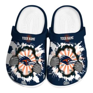 personalized utsa roadrunners gripping hand clog best selling