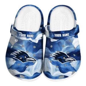 personalized utsa roadrunners ocean waves clog best selling