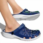 personalized vancouver canucks contrasting stripes clog best selling