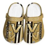 personalized vanderbilt commodores contrasting stripes clog best selling