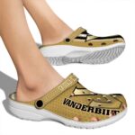 personalized vanderbilt commodores contrasting stripes clog best selling