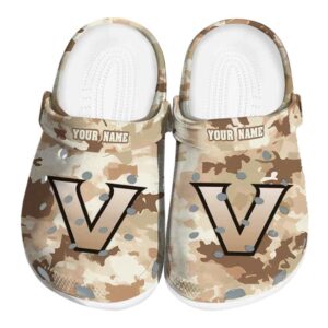 personalized vanderbilt commodores desert camo clog best selling